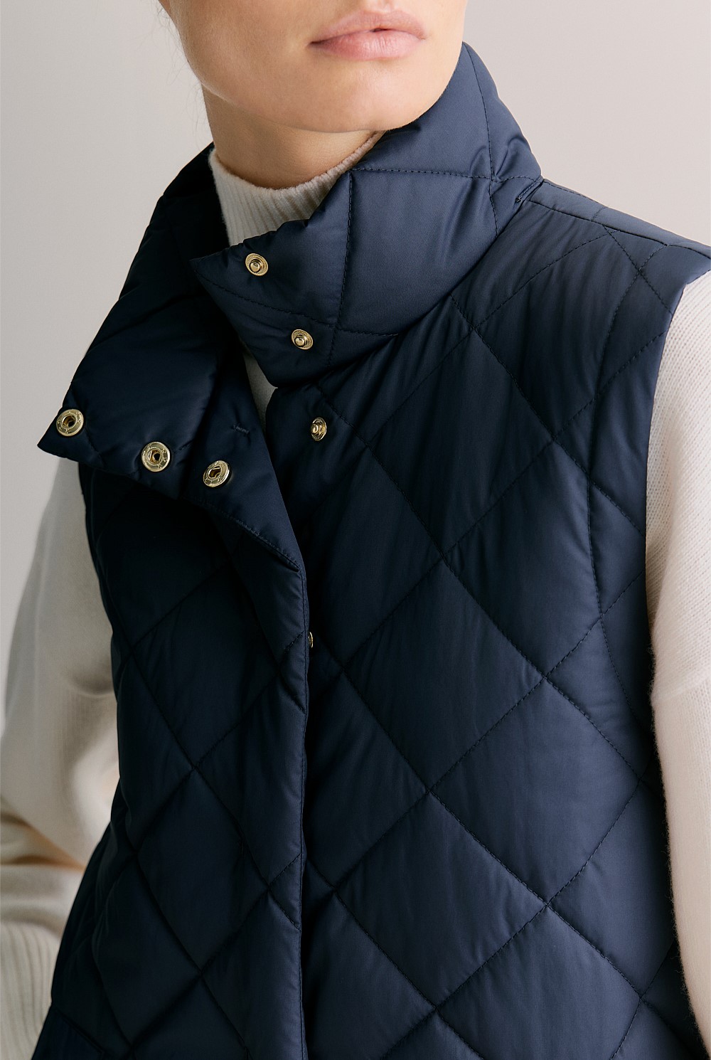Diamond Quilted Gilet
