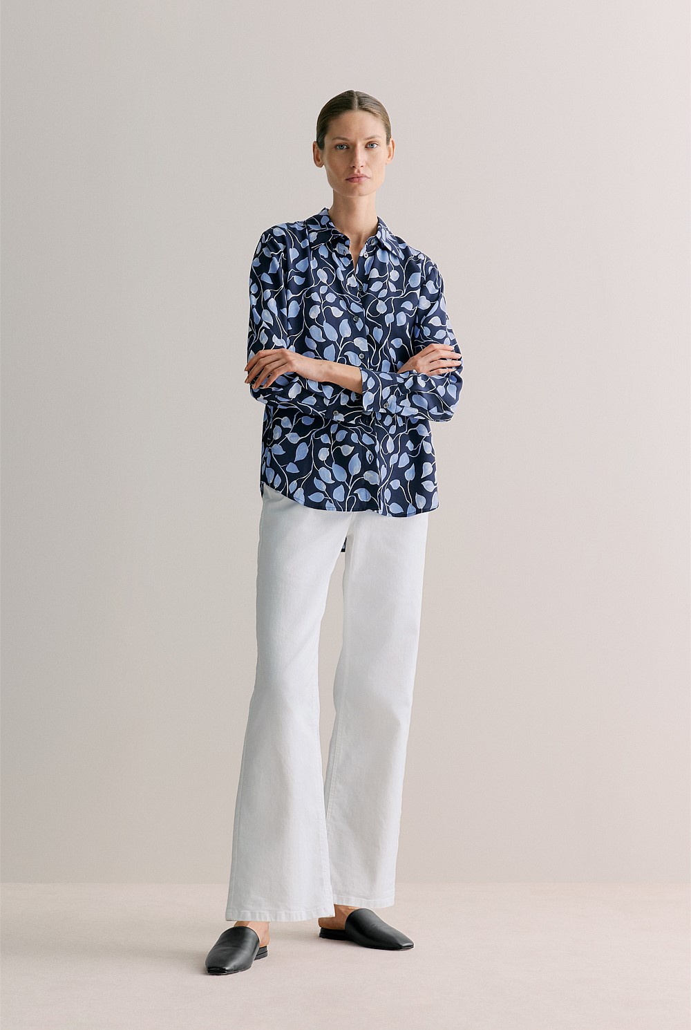 Vine Leaf Long Sleeve Shirt