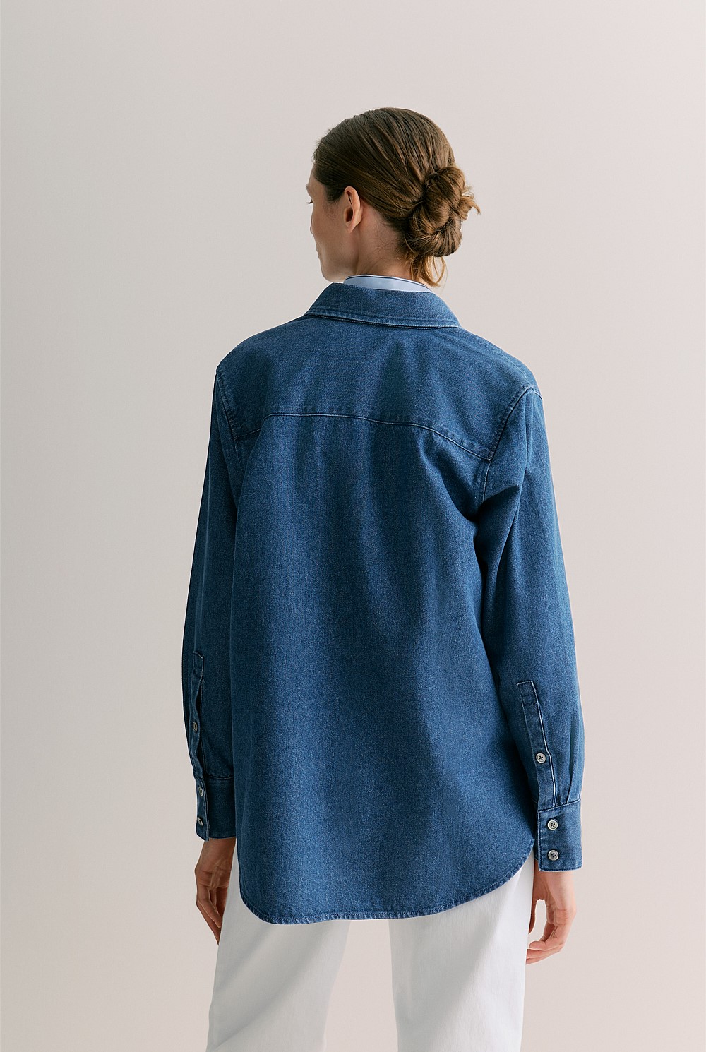 Relaxed Denim Shirt