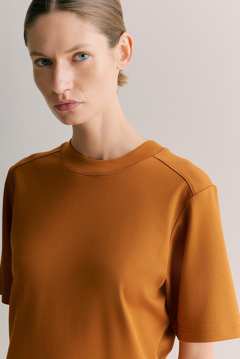Cotton Modal Interlock T-shirt