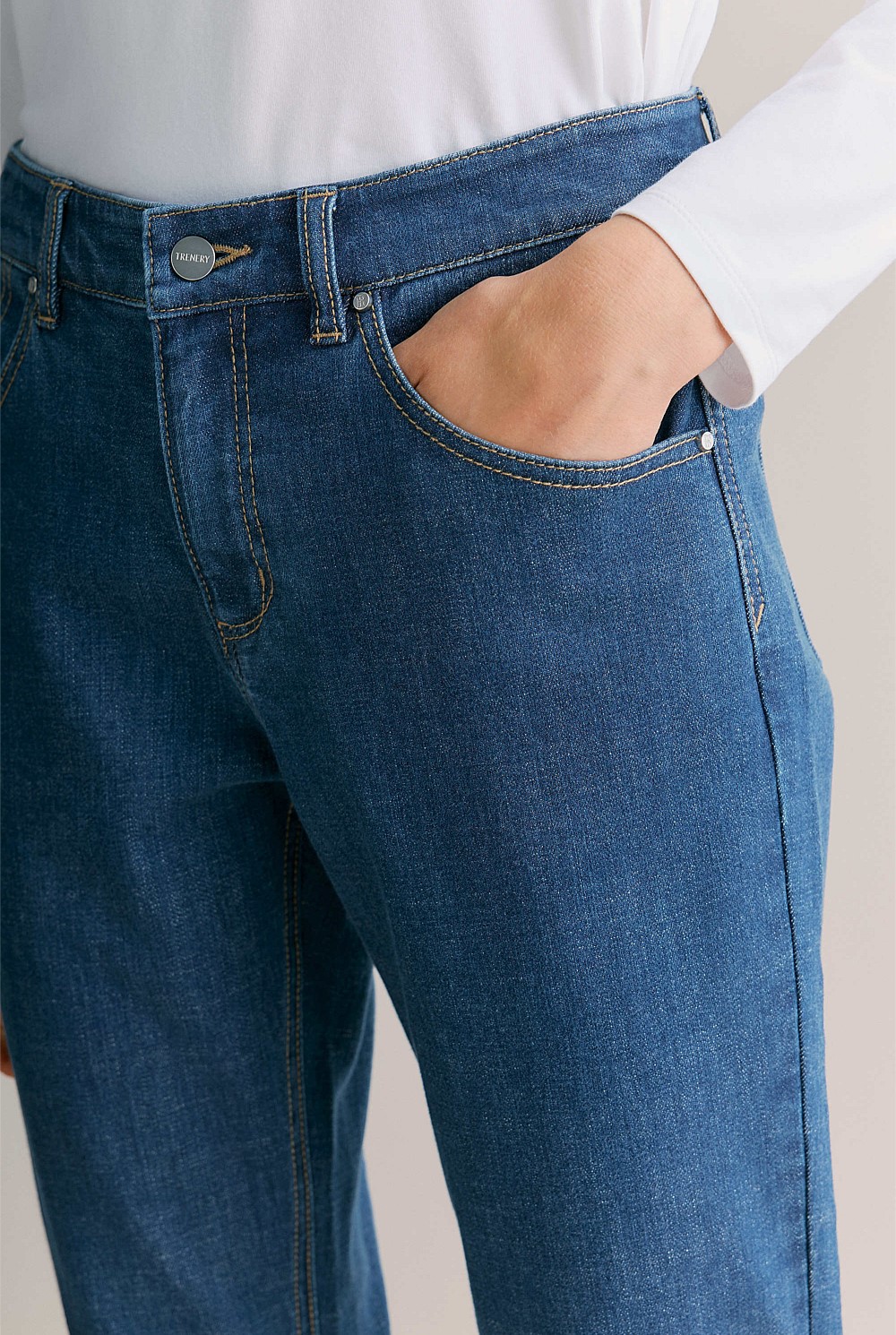Australian Cotton Blend Boyfriend Jean