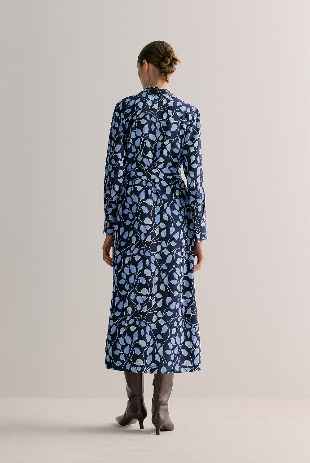 Vine Leaf Shirt Dress