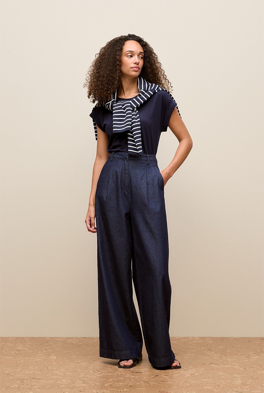 Australian Cotton Cuff Sleeve T-shirt