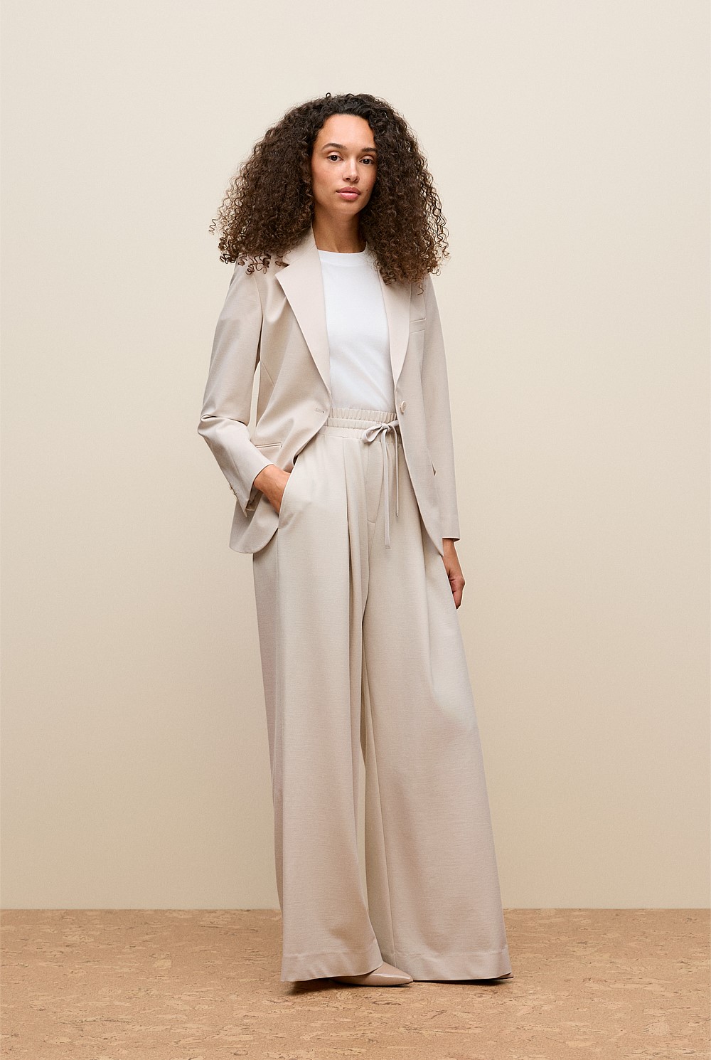 Ponte Tailored Blazer