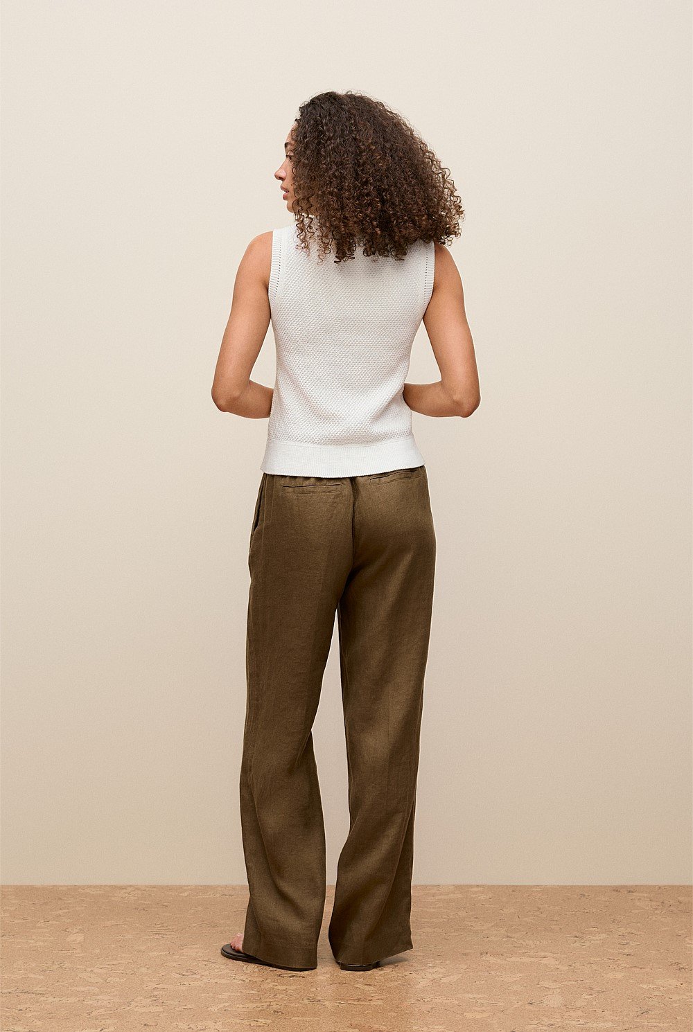 Cotton Texture Knit Tank