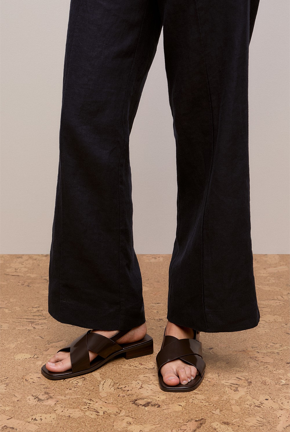 Ingrid Cross Strap Sandal