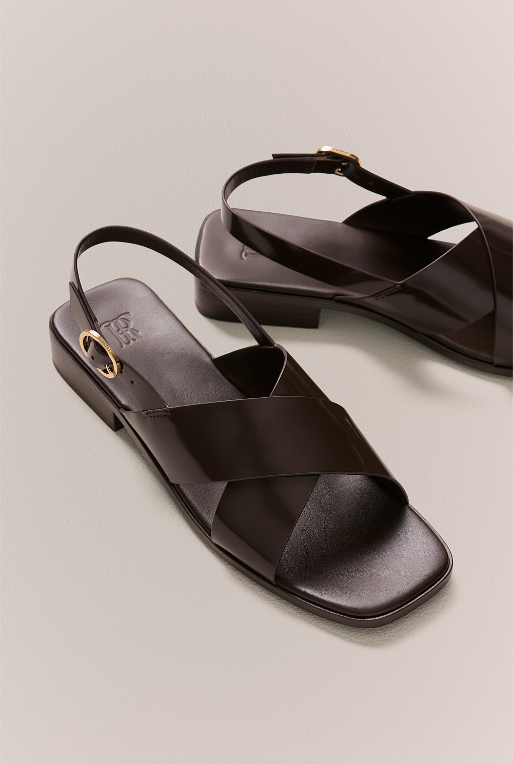 Ingrid Cross Strap Sandal