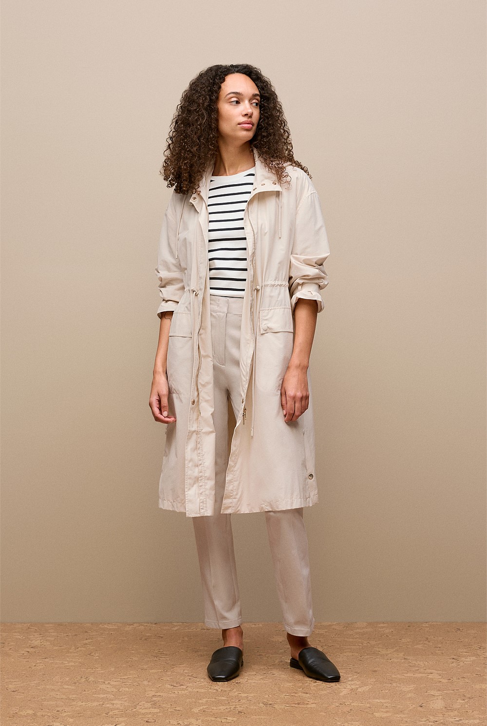 Australian Cotton Stripe Half Sleeve T-shirt