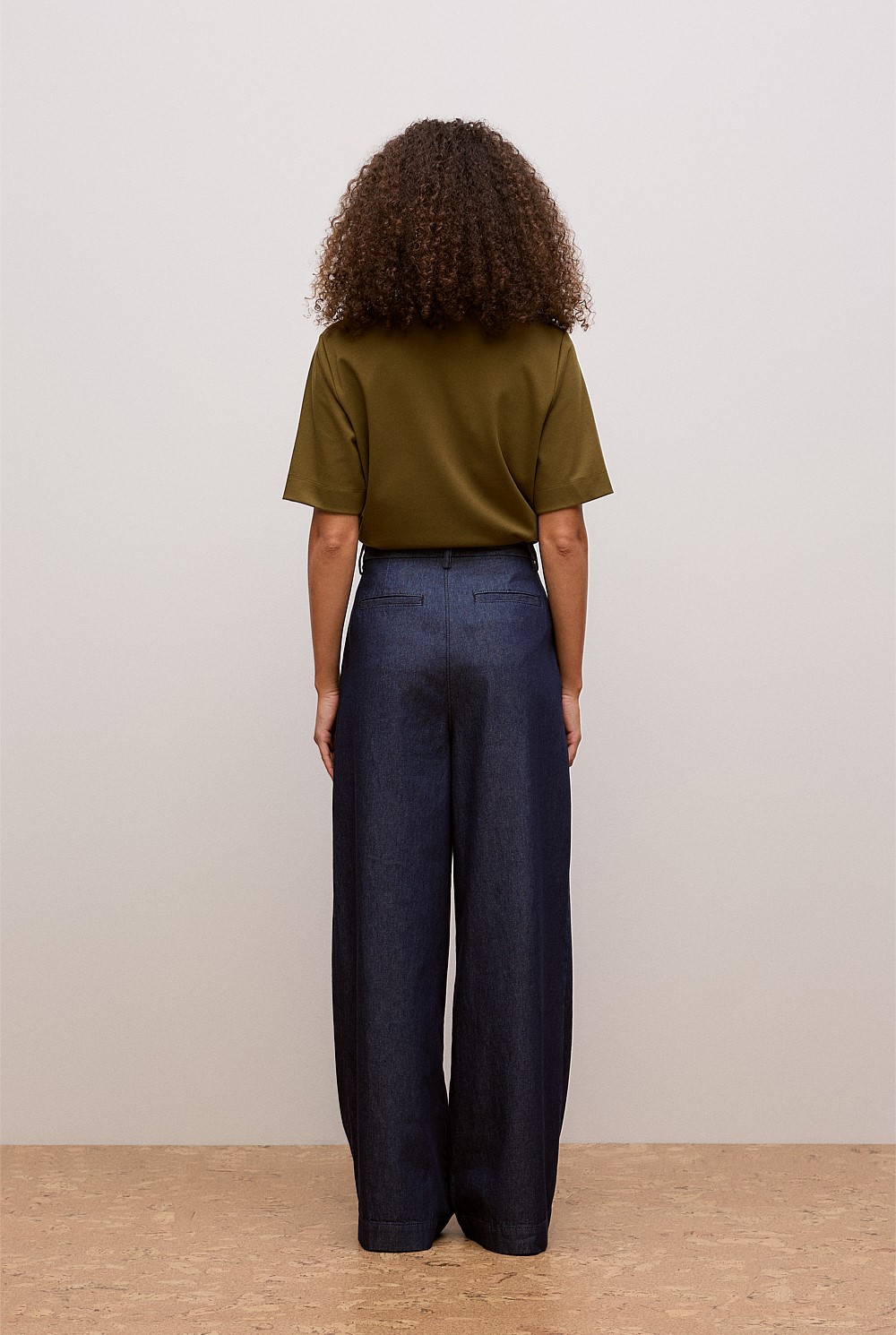 Modal Cotton Boxy Crew T-shirt