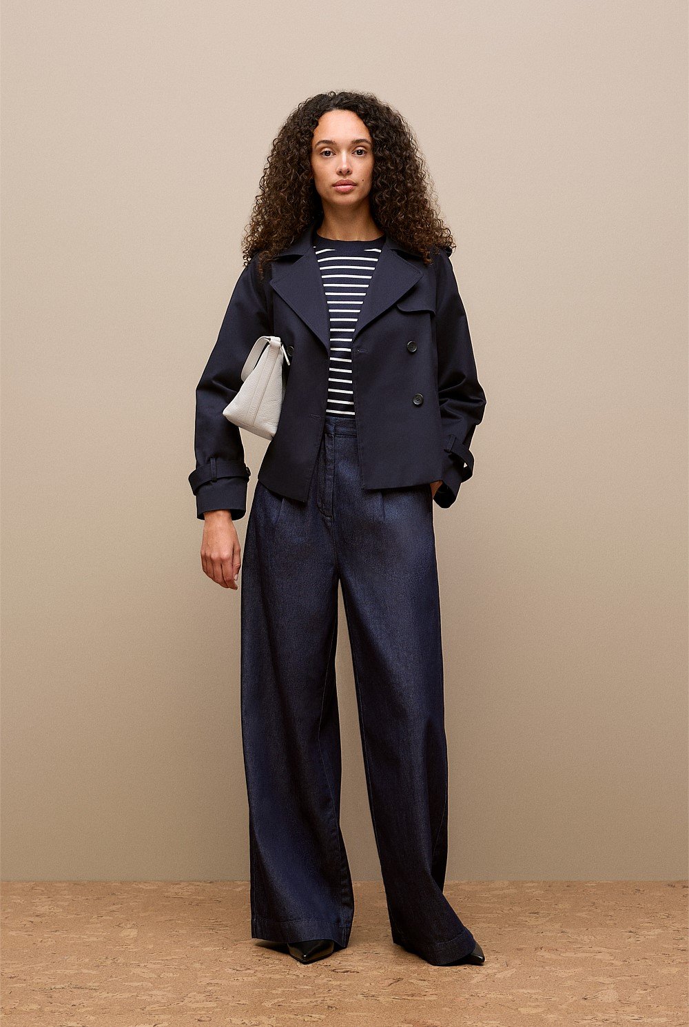 Denim Tailored Pant