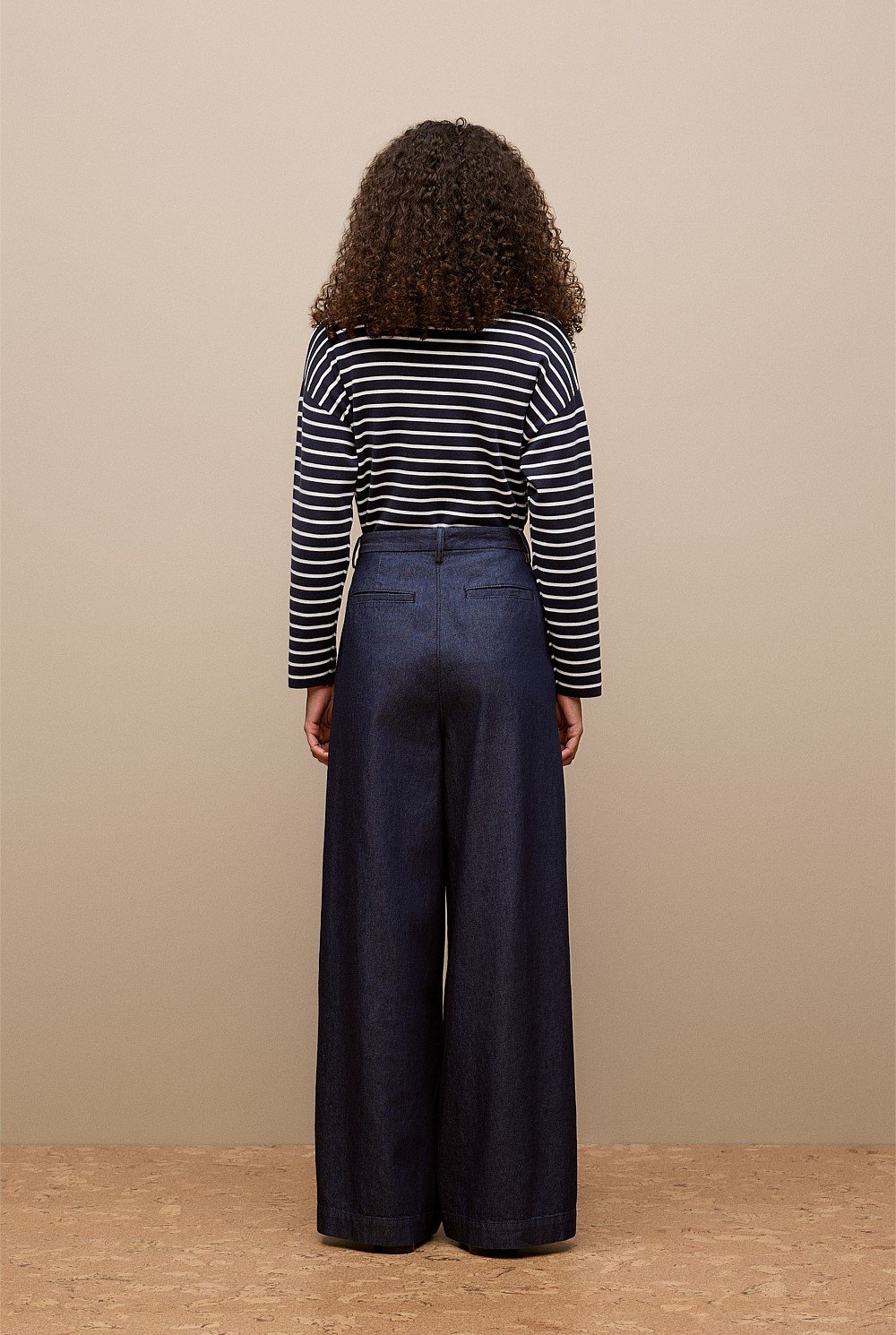Denim Tailored Pant