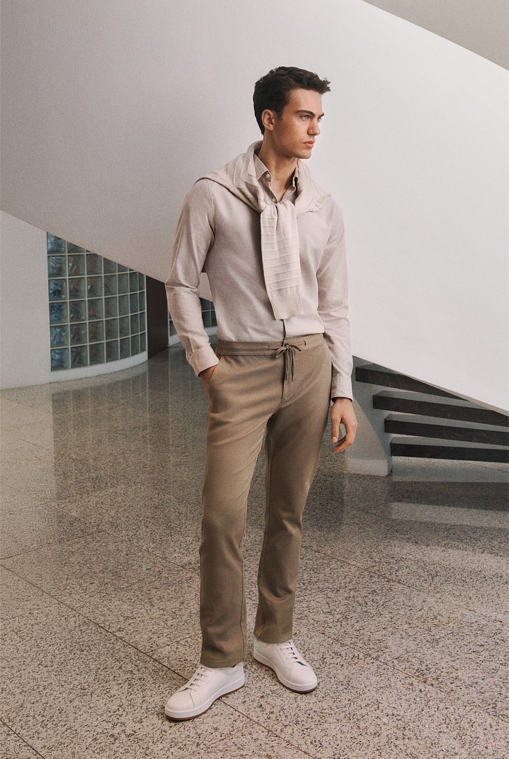 Soft Drawcord Chino