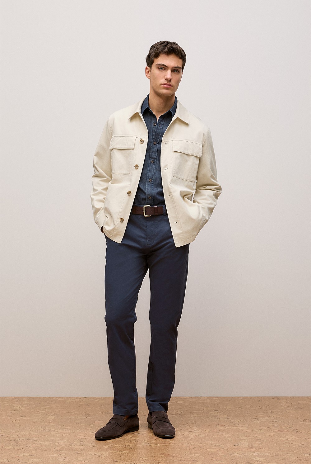Cotton Twill Chore Jacket