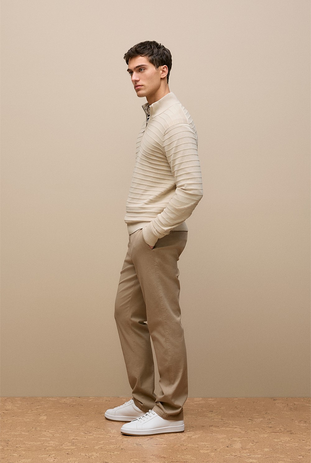 Tailored Fit Puppytooth Check Shirt