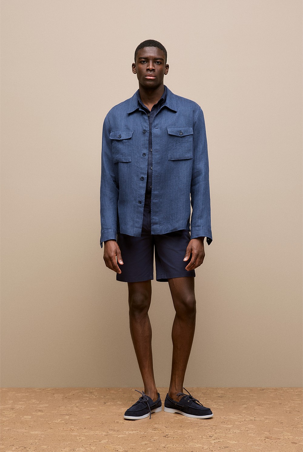 Stretch Cotton Chino Short