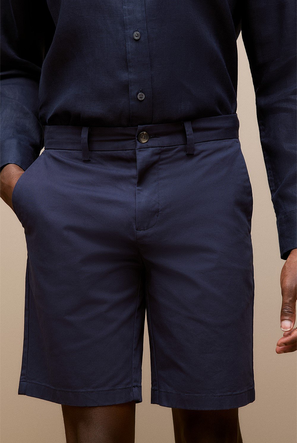 Stretch Cotton Chino Short