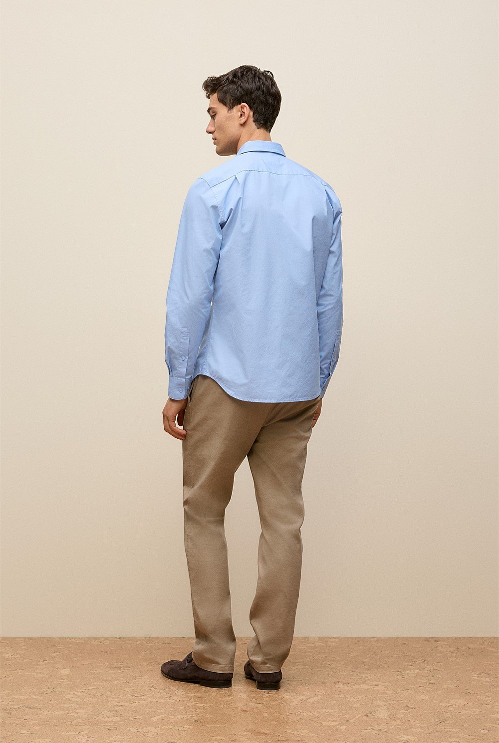 Tailored Fit Cotton Poplin Shirt