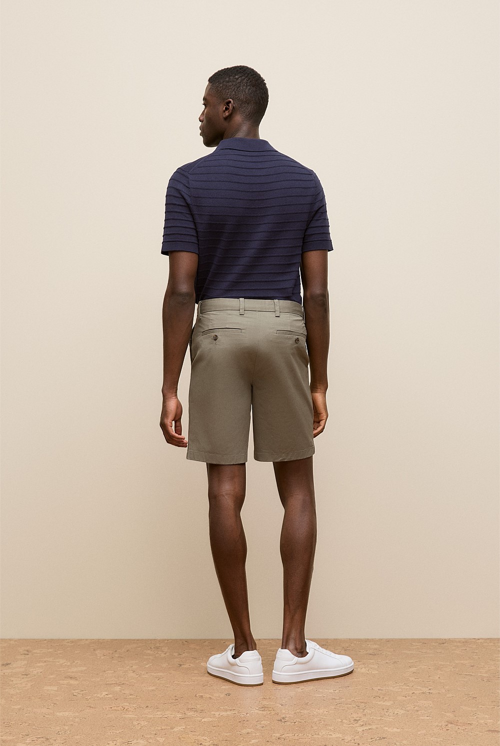 Stretch Cotton Chino Short