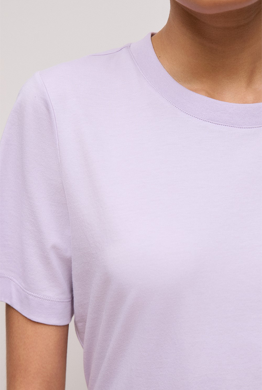 Cotton Crew T-shirt