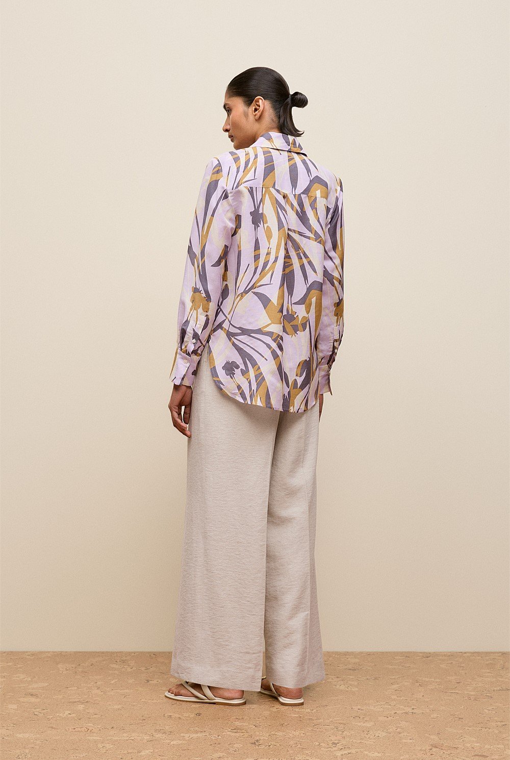 Shadow Leaf Relaxed Shirt