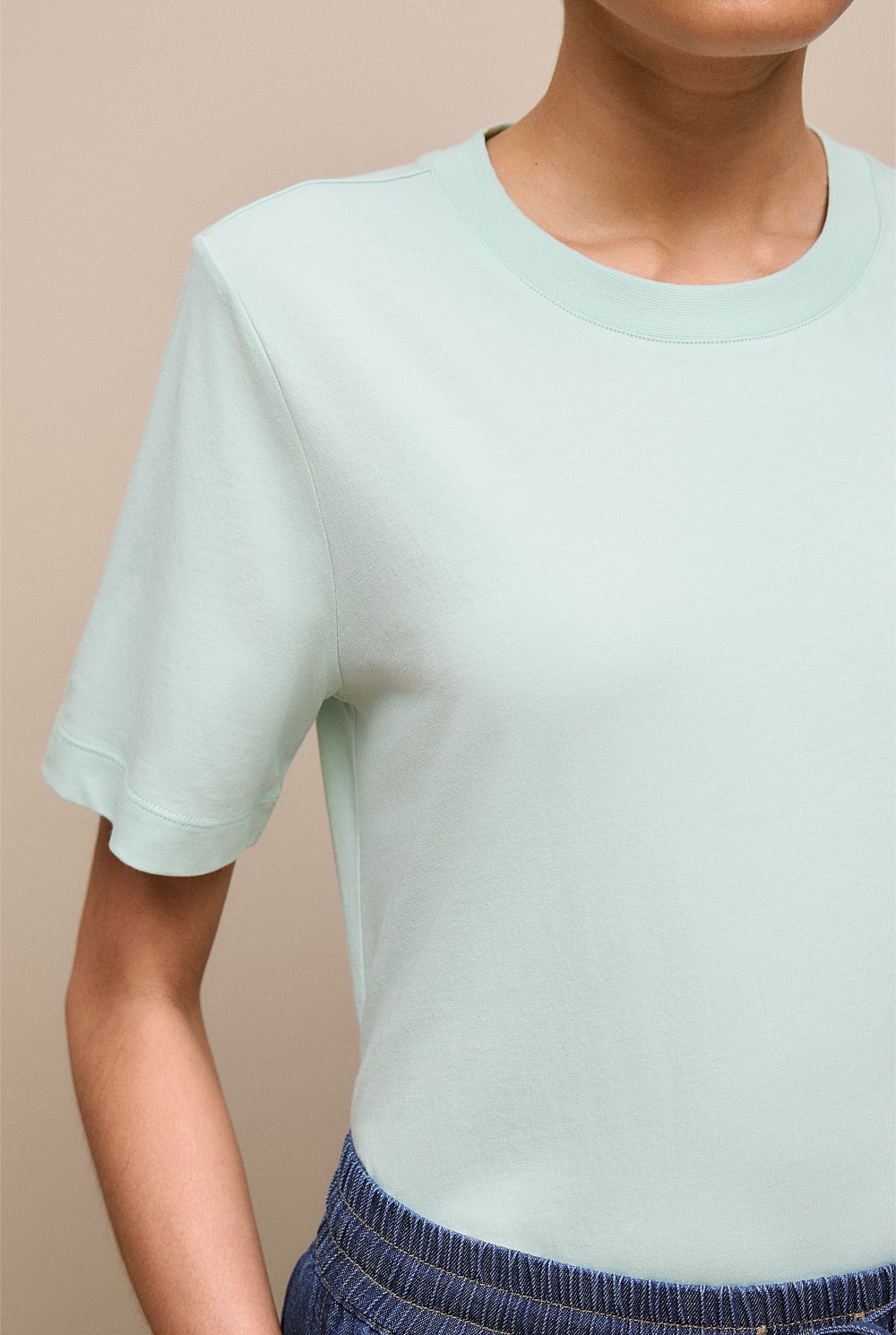 Cotton Crew T-shirt