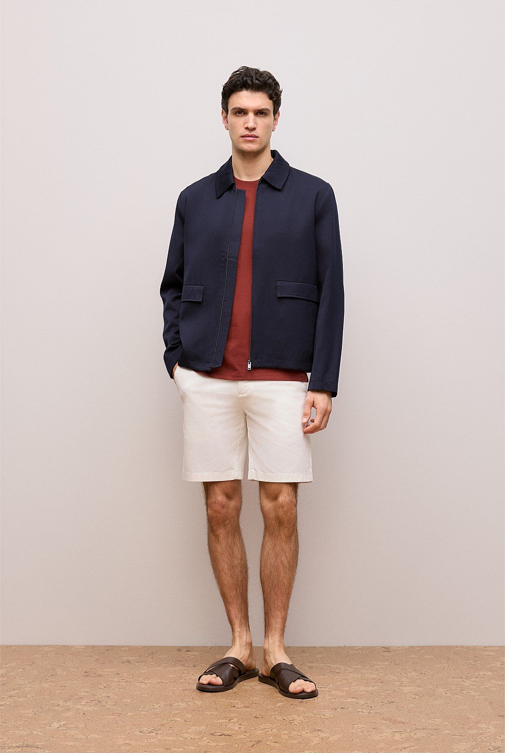 Australian Cotton Jersey Crew T-shirt