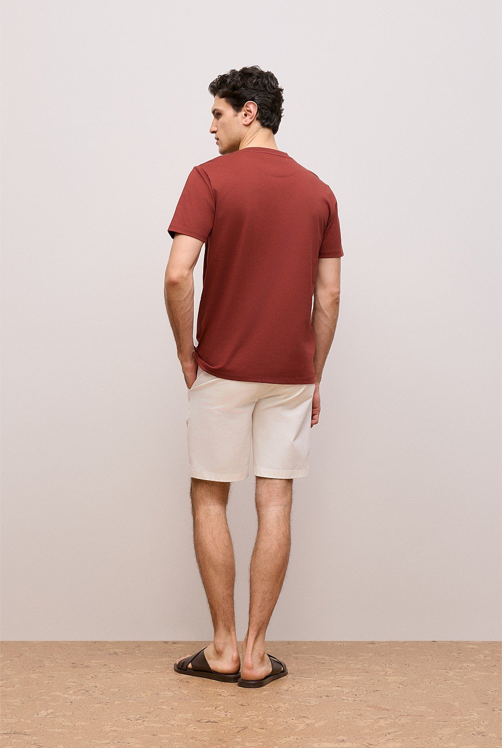 Australian Cotton Jersey Crew T-shirt