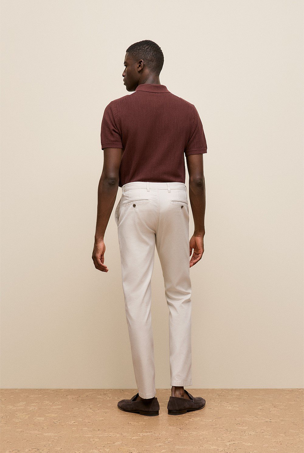 Tailored Fit Dobby Twill Pant