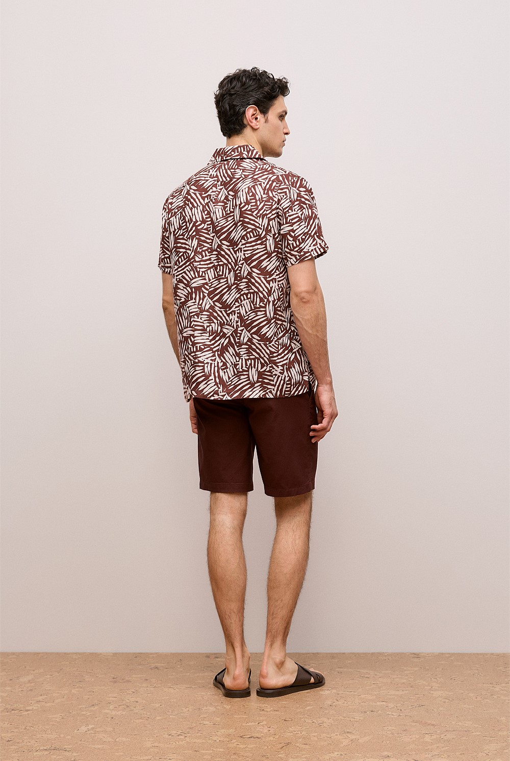 Etch Linen Camp Shirt