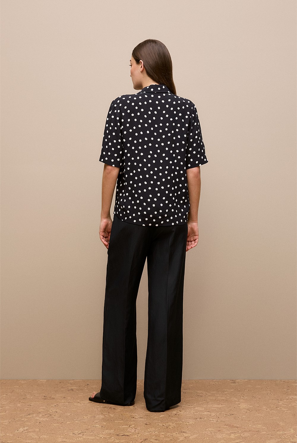 Spot Camp Collar Shirt