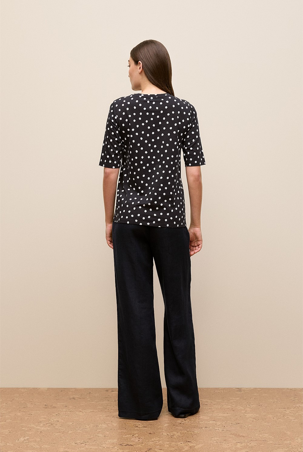 Spot Half Sleeve T-shirt