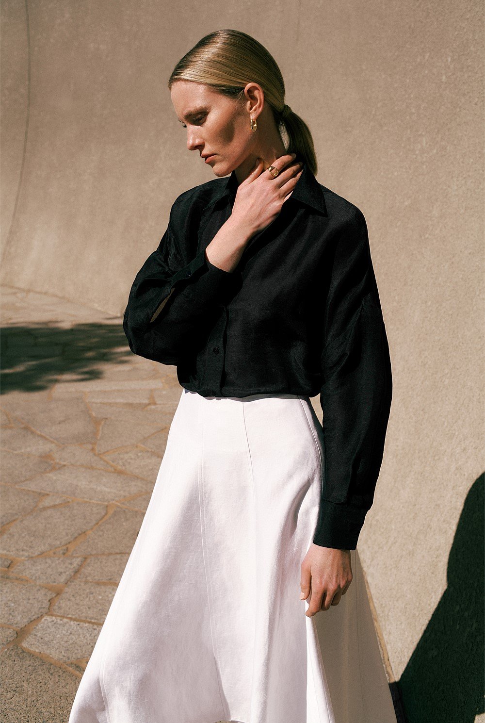 Linen Silk Resort Shirt