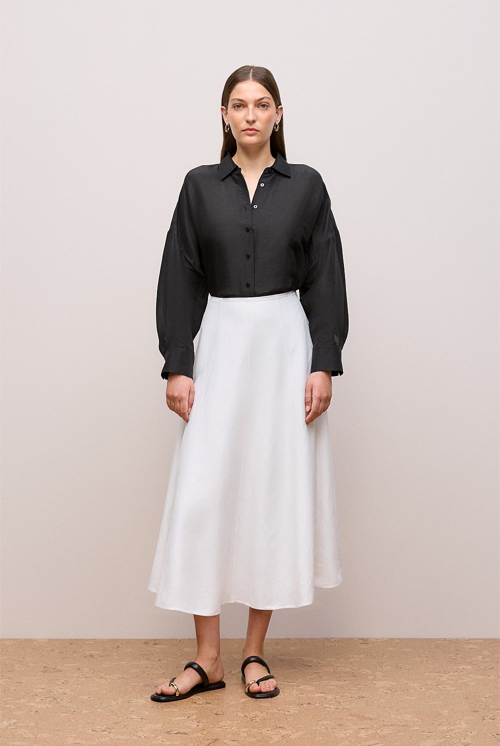 Linen Silk Resort Shirt