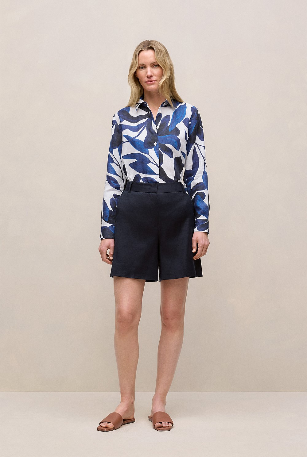 Marea Linen Classic Shirt