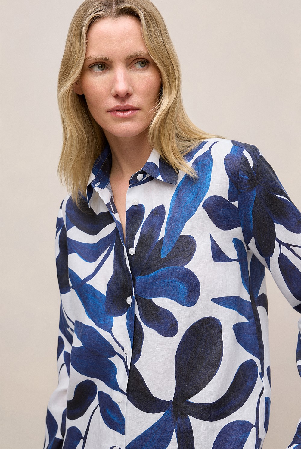 Marea Linen Classic Shirt