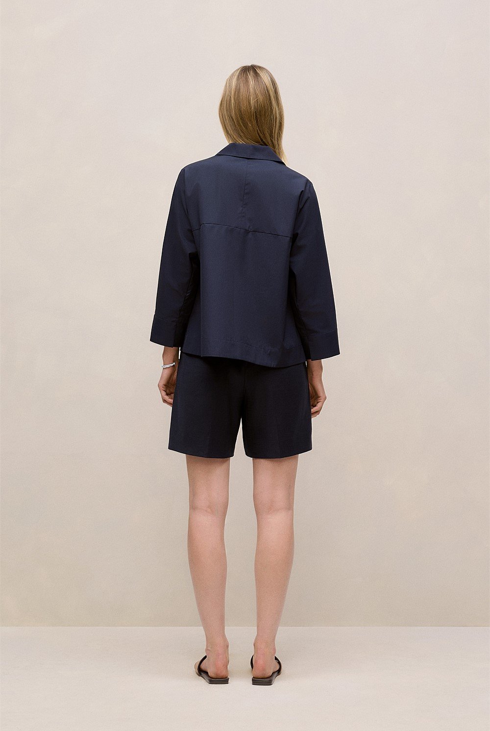 Fine Poplin Popover Shirt