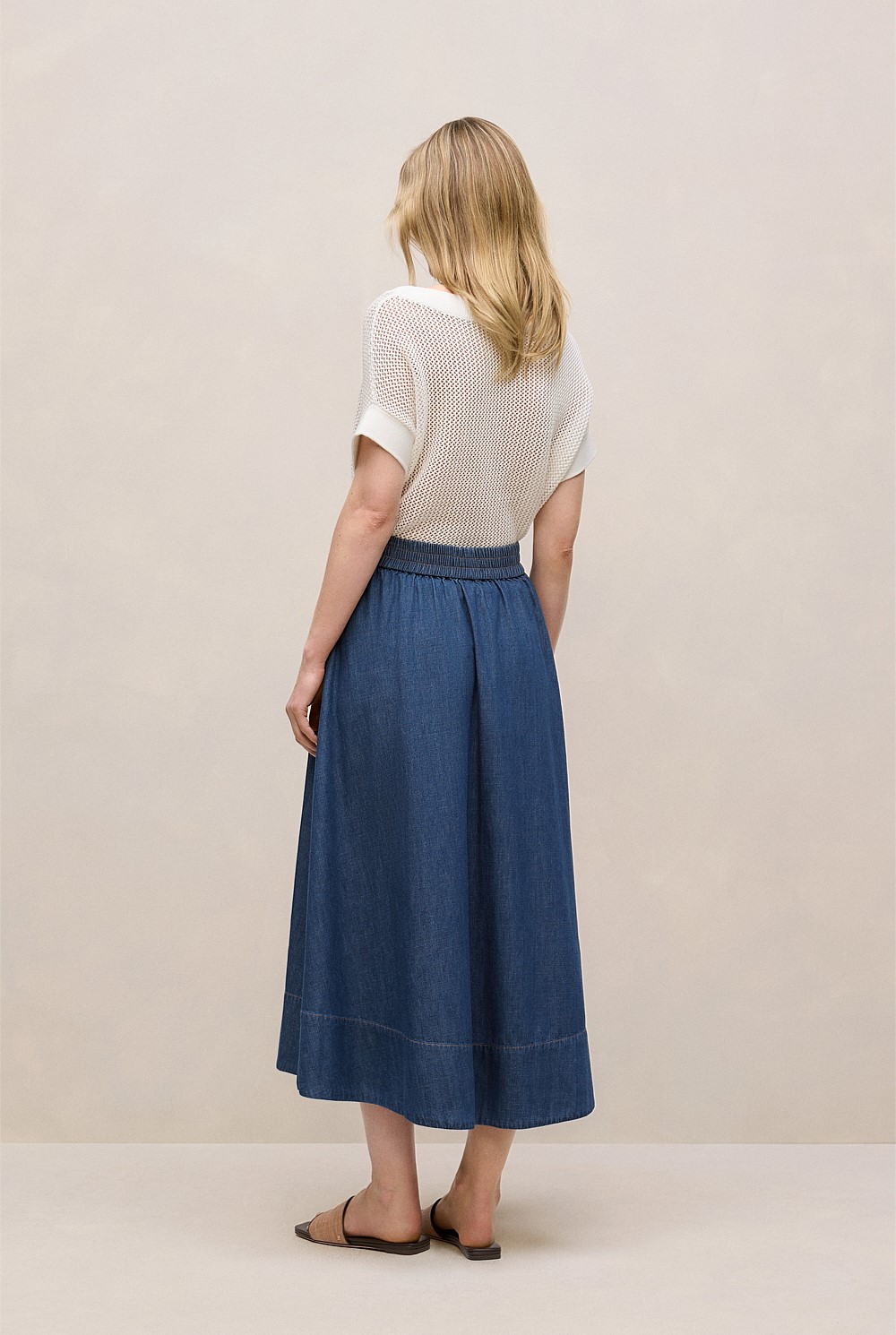 Soft Denim Skirt