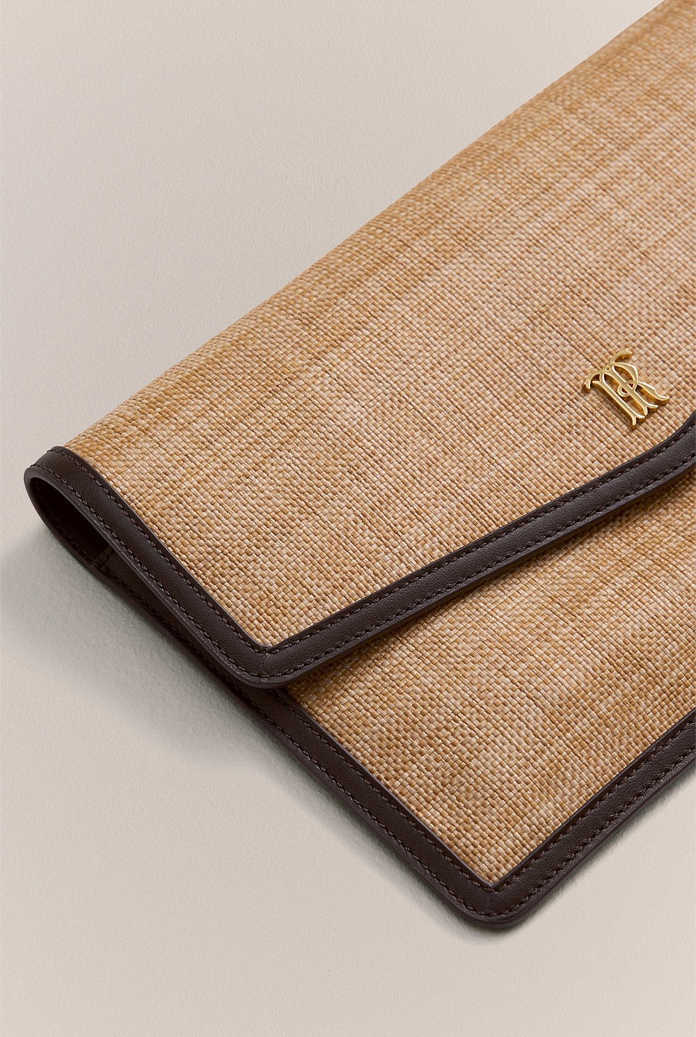 Hepburn Woven Clutch