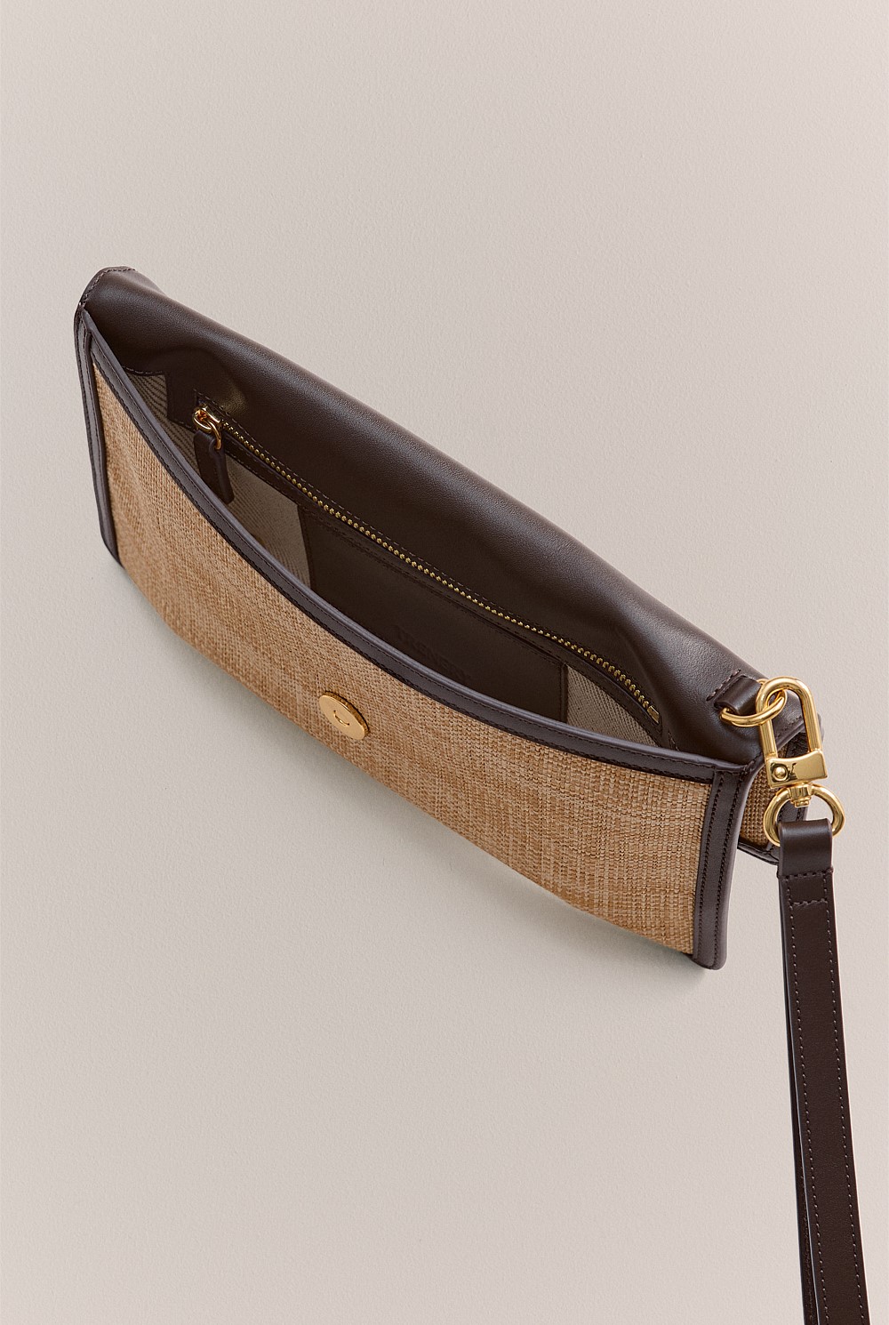 Hepburn Woven Clutch