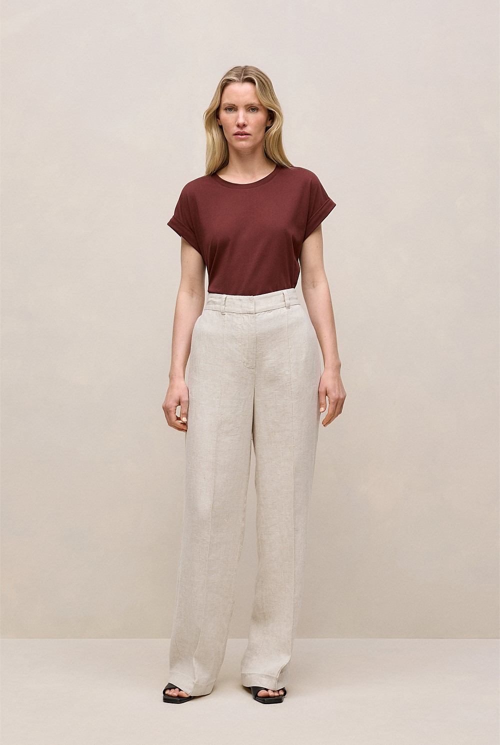 Australian Cotton Cuff Sleeve T-shirt