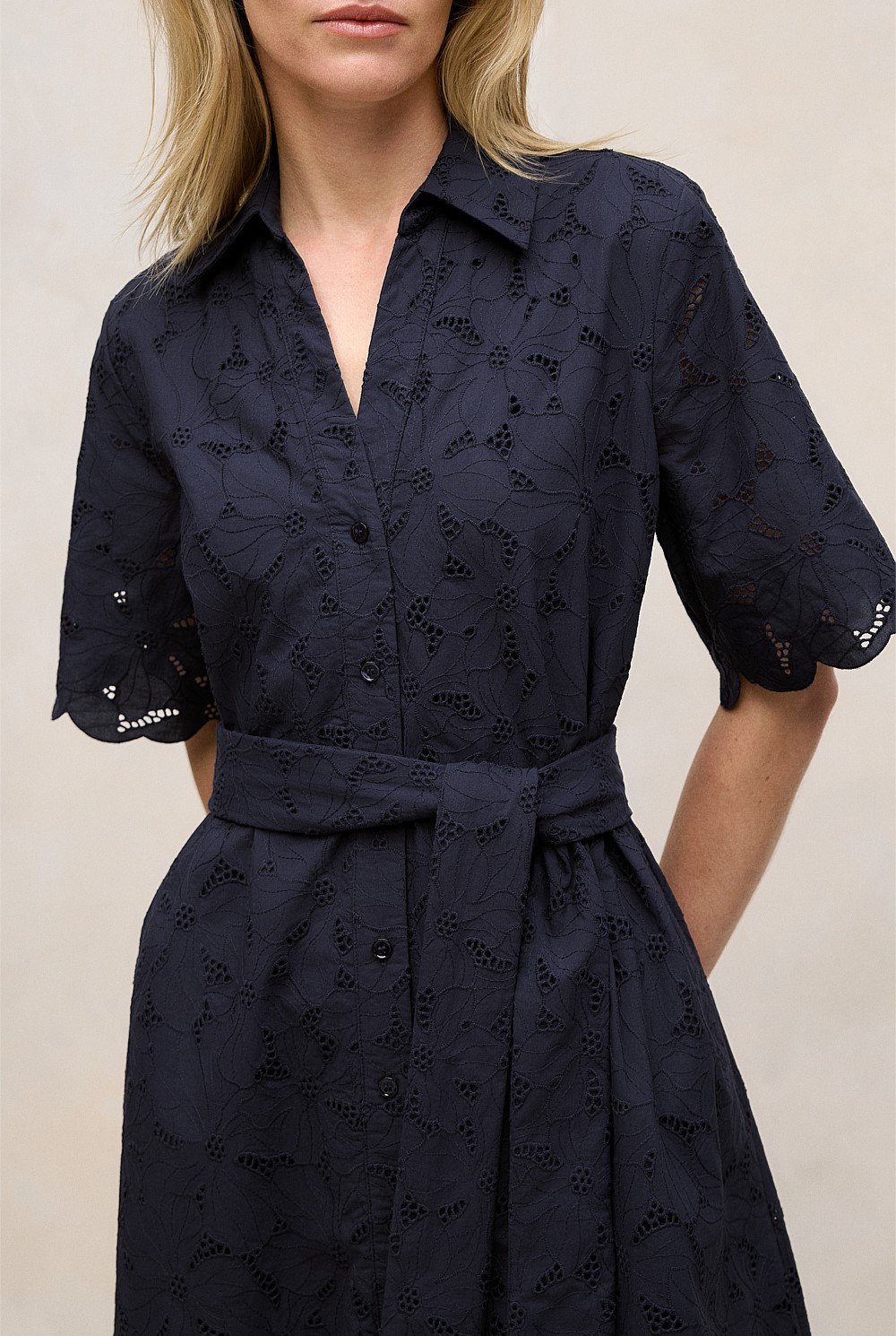 Peony Cutwork Dress