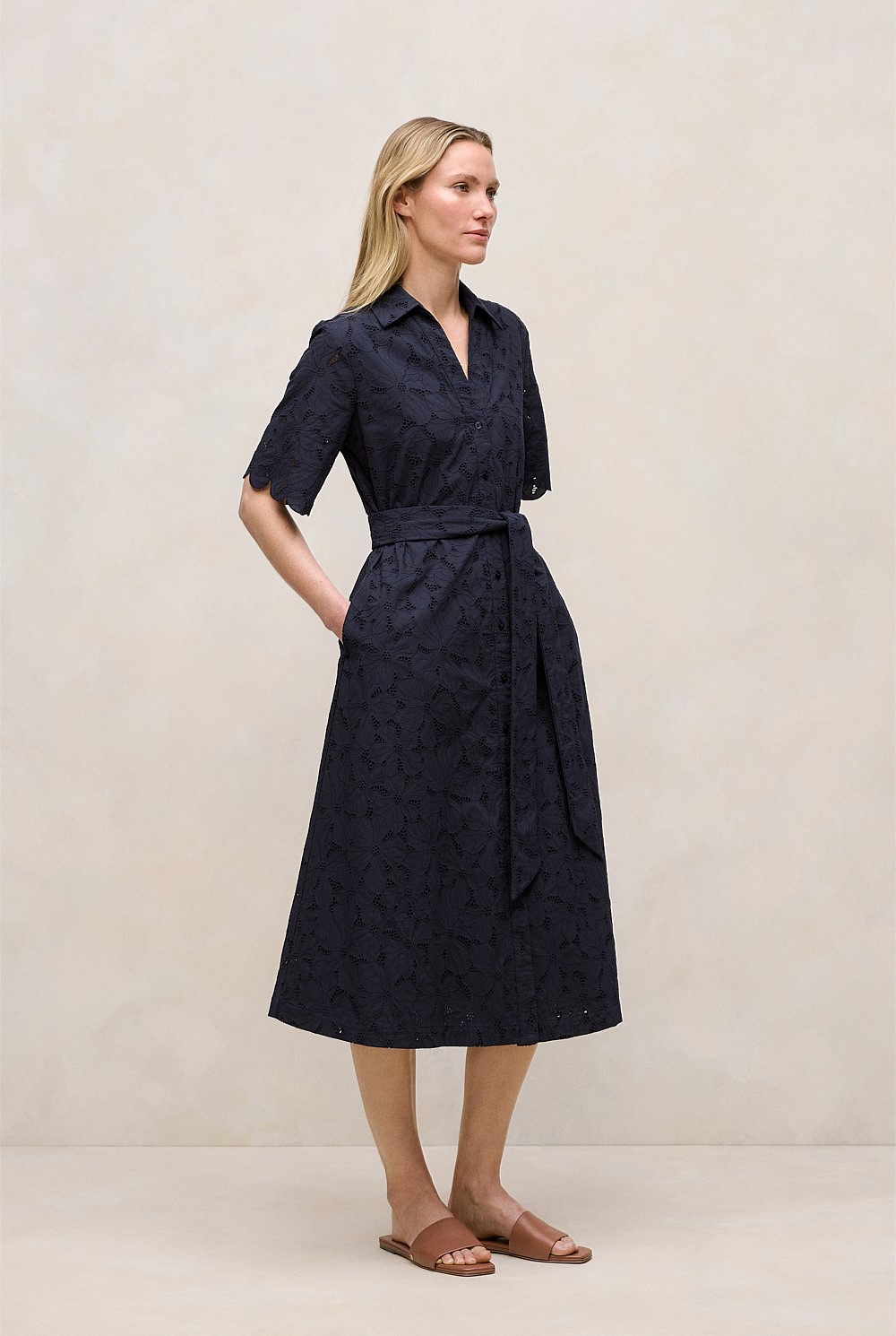 Peony Cutwork Dress