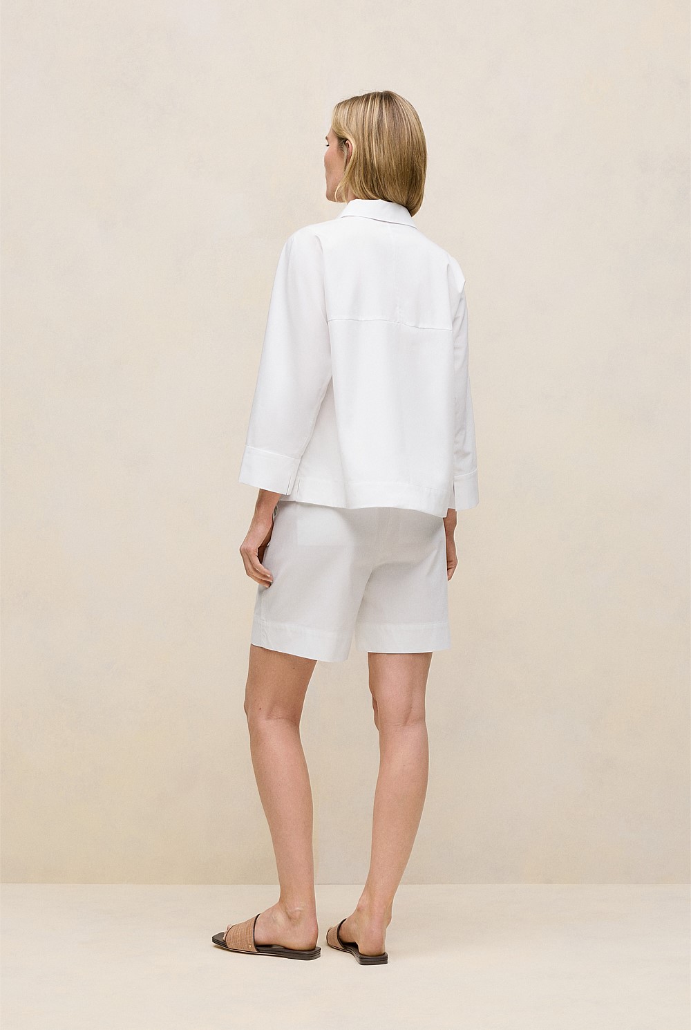 Fine Poplin Popover Shirt