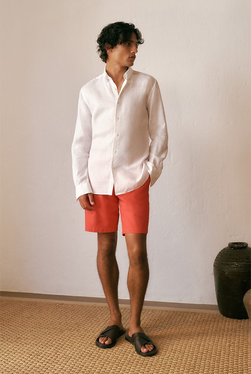 Cotton Twill Chino Short