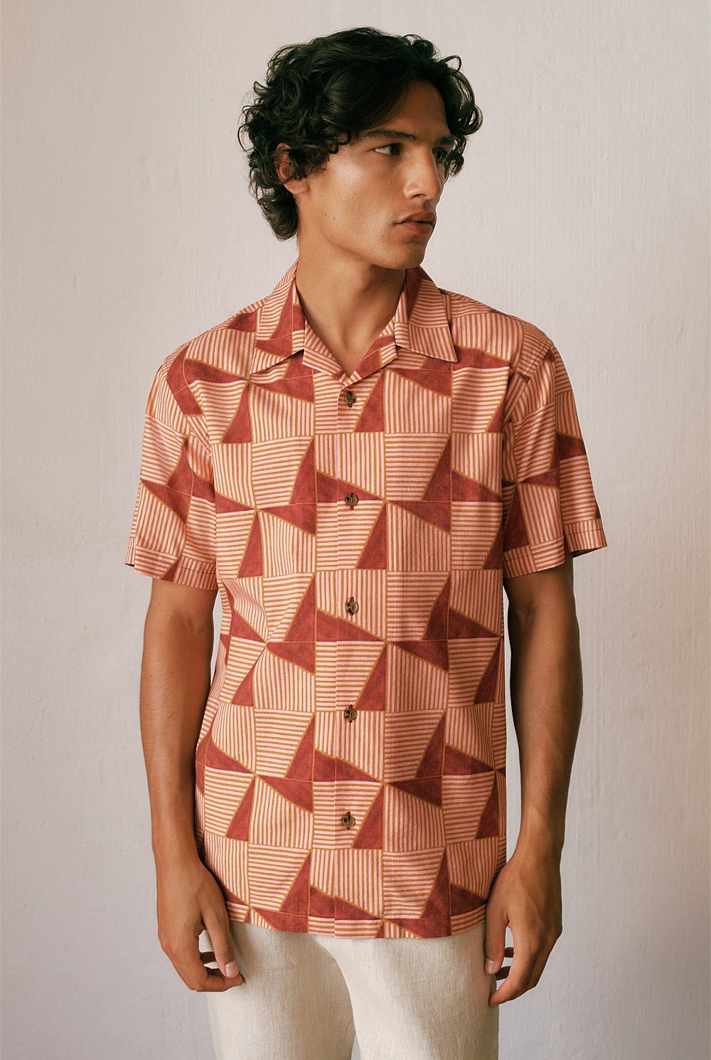 Escher Camp Collar Shirt