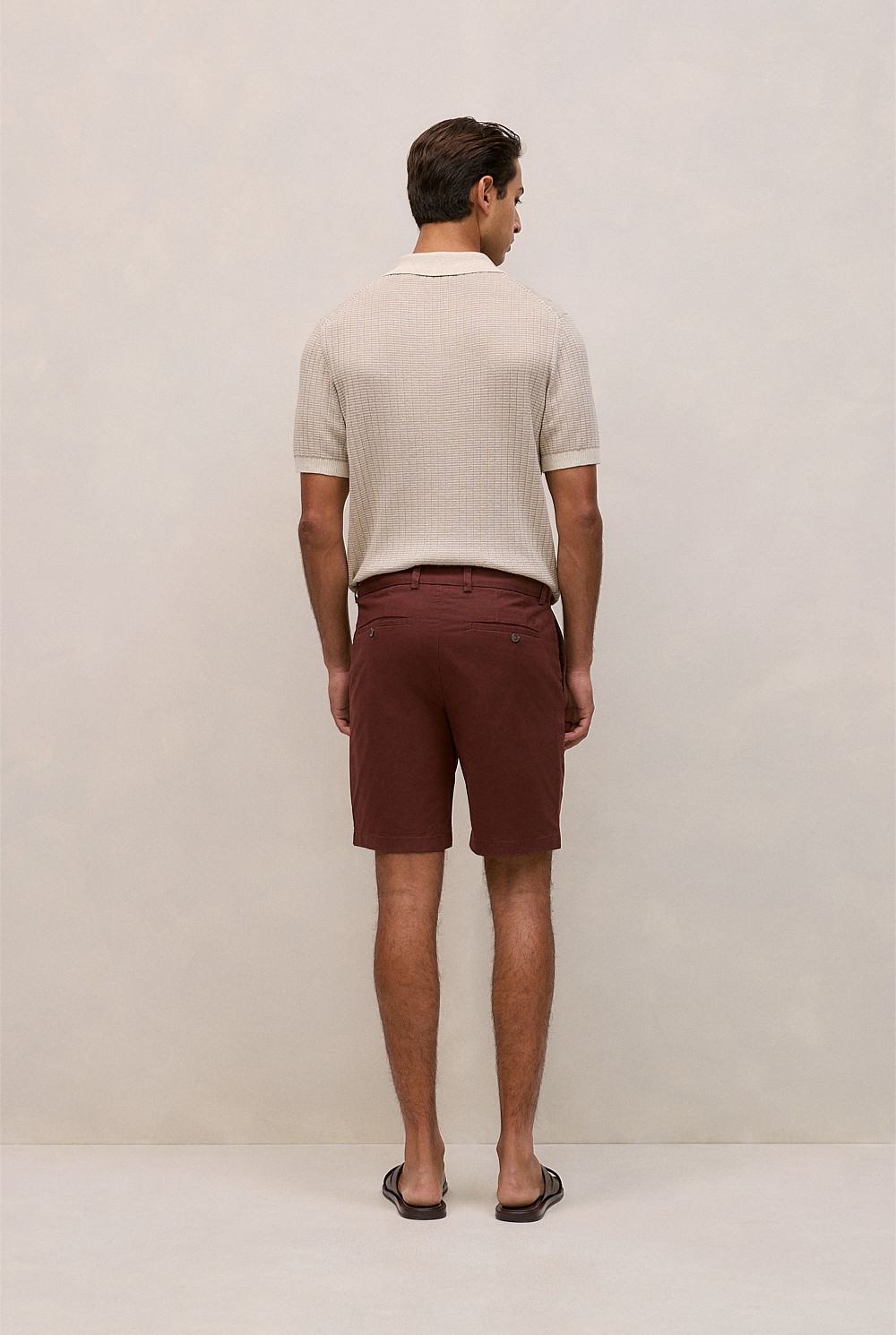 Cotton Twill Chino Short