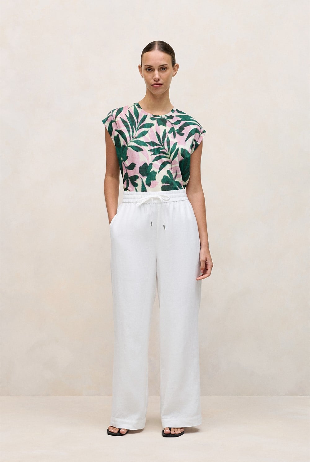 Arbour Linen Cotton Jersey T-shirt