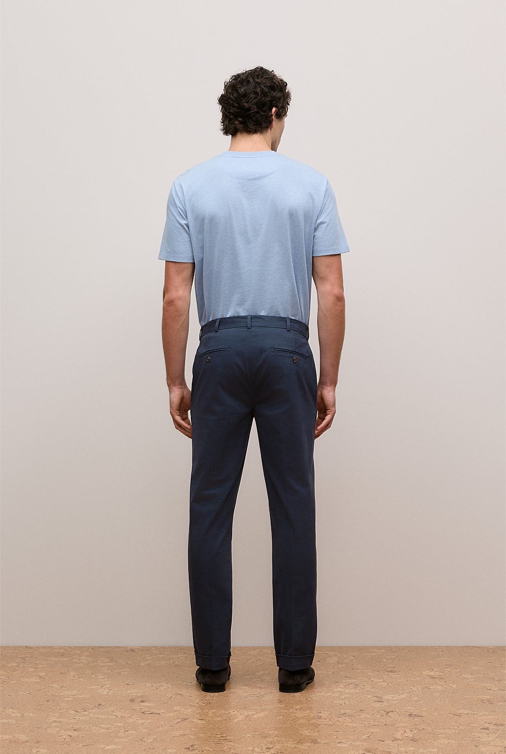 Tailored Cuff Detail Pant