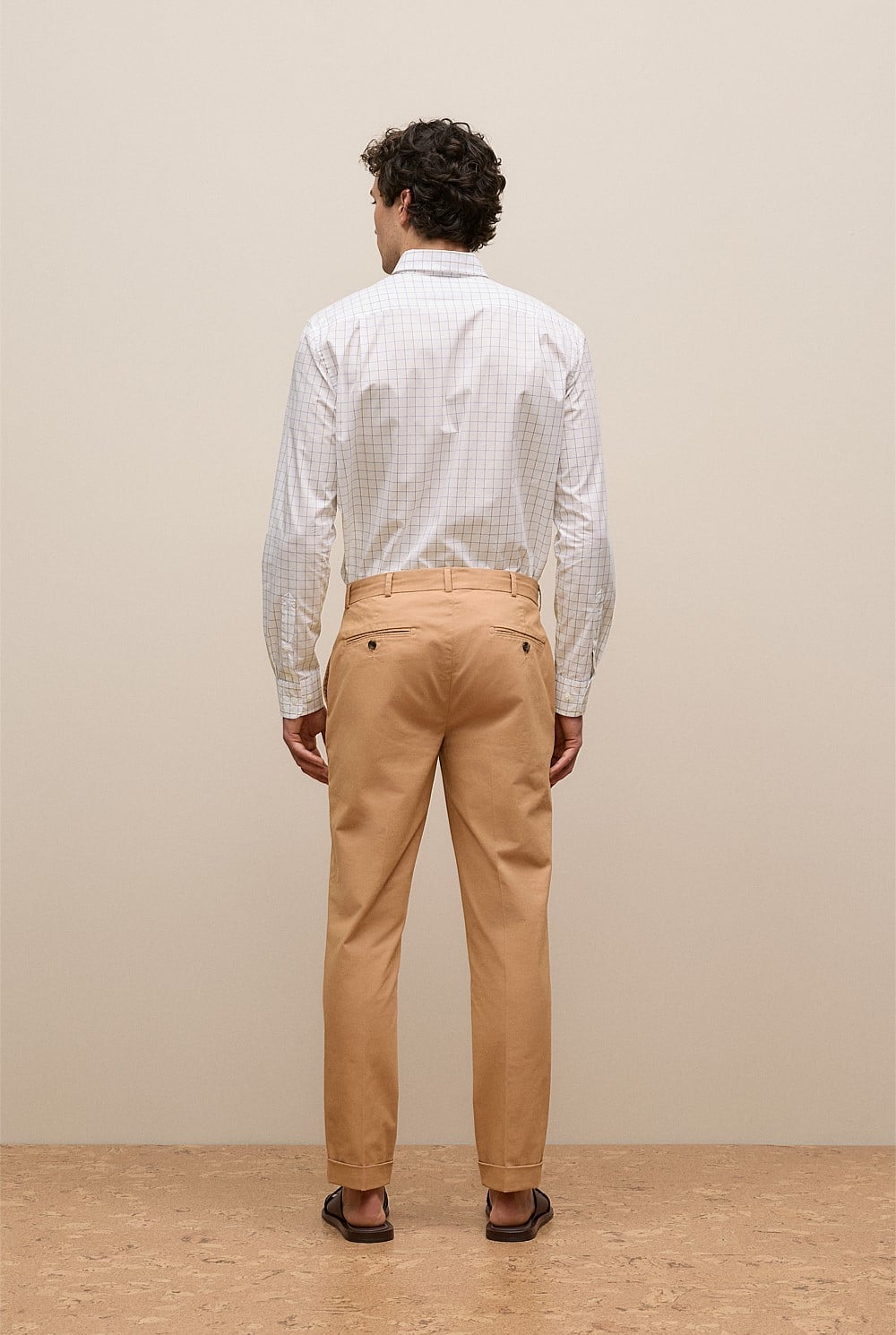 Tailored Cuff Detail Pant