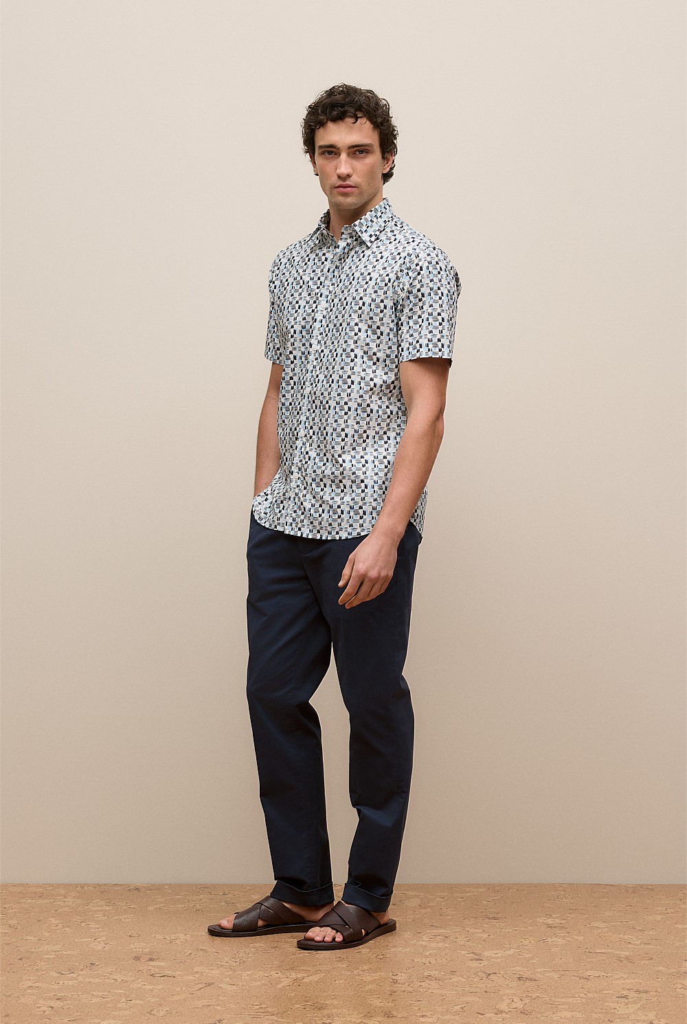 Reed Poplin Short Sleeve Shirt